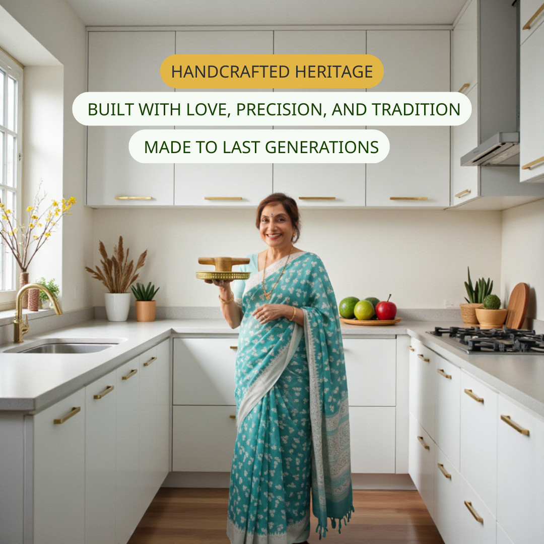 Burma Teakwood Fixed Idiyappam / Murukku /Thenkuzhal Kattai ( Single Disc – Non Removable )