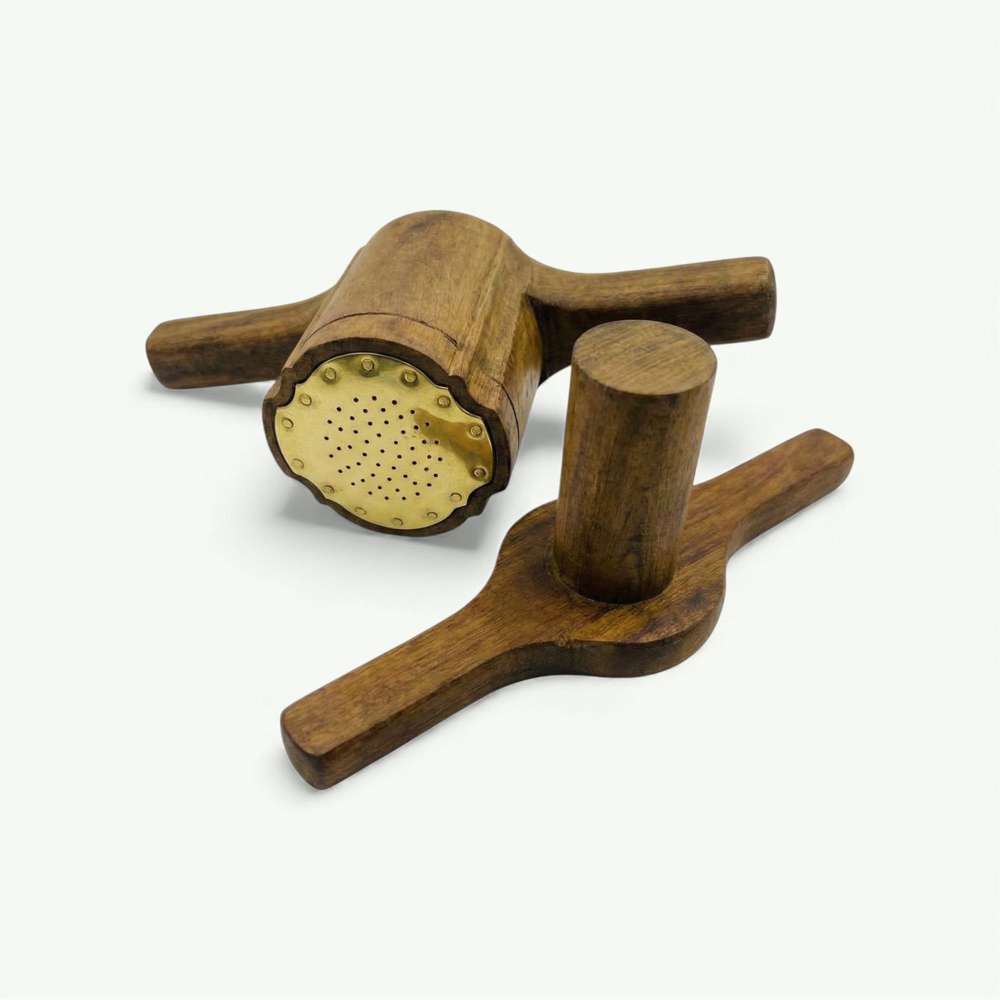 Burma Teakwood Fixed Idiyappam / Murukku /Thenkuzhal Kattai ( Single Disc – Non Removable )