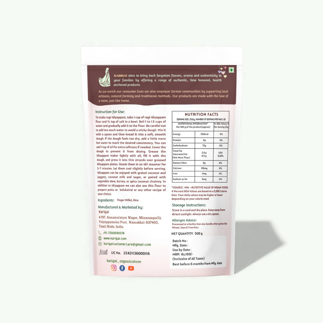 Ragi Idiyappam Flour