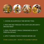 Calotropis Traditional Waist Cord/String (Vellerukku Araignan Kayiru)