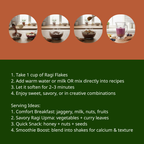 Finger Millet Flakes (Ragi)