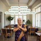 Handwoven cane Idiyappam Plates set of 2