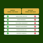 Shikakai Herbal Hair Wash Powder - Natural Cleanser for Strong, Shiny Hair