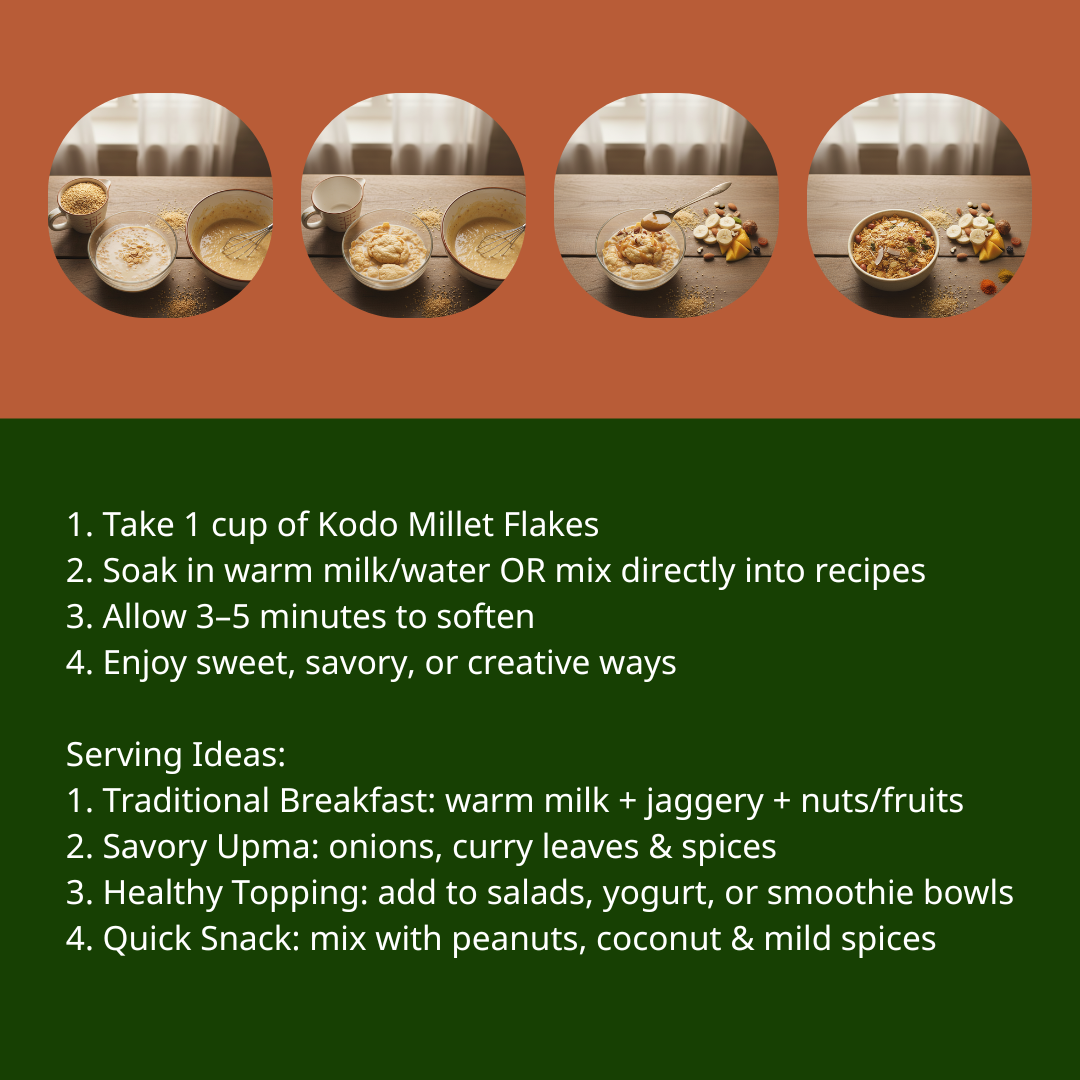 Kodo Millet Flakes