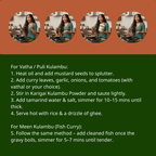 Kulambu Powder – Traditional