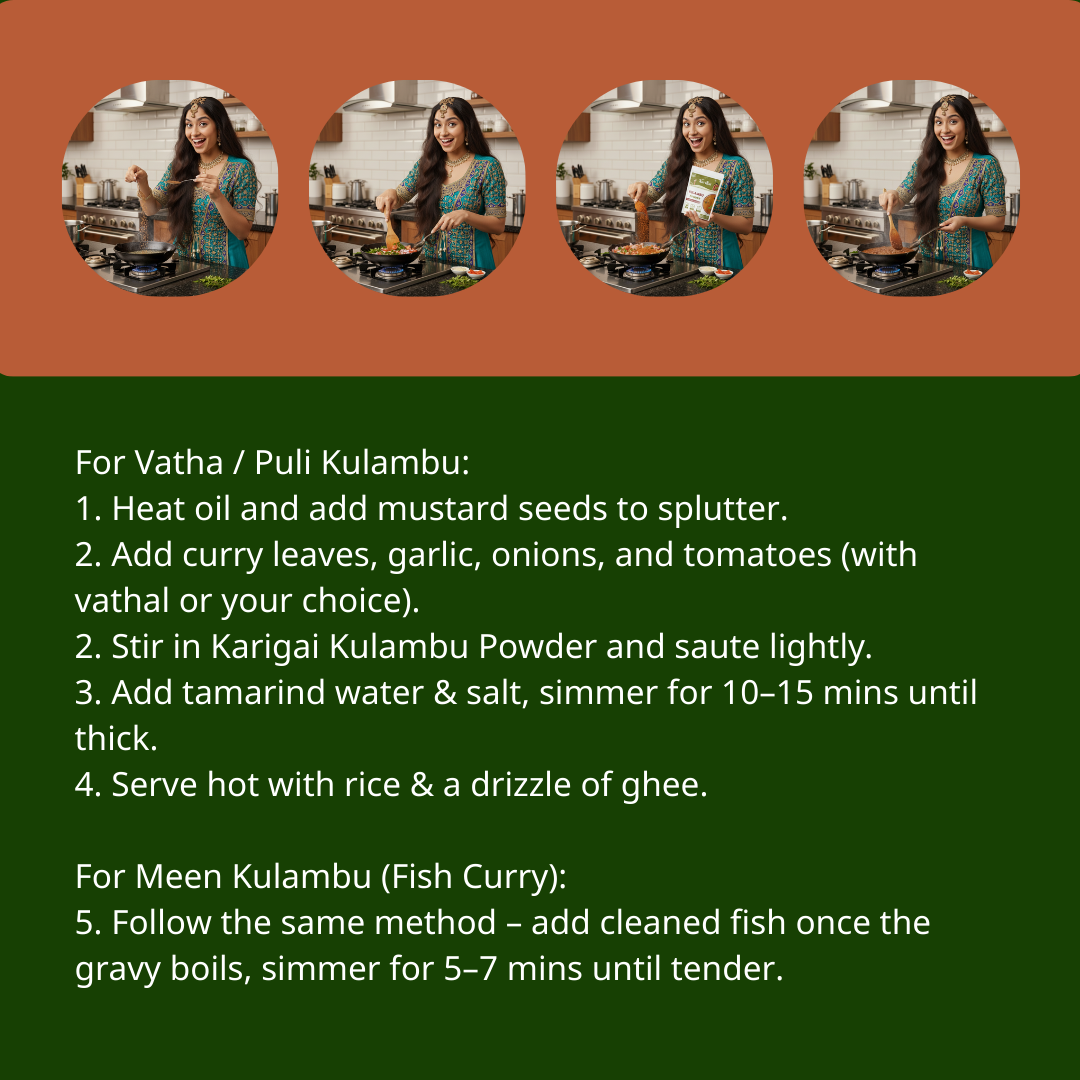 Kulambu Powder – Traditional