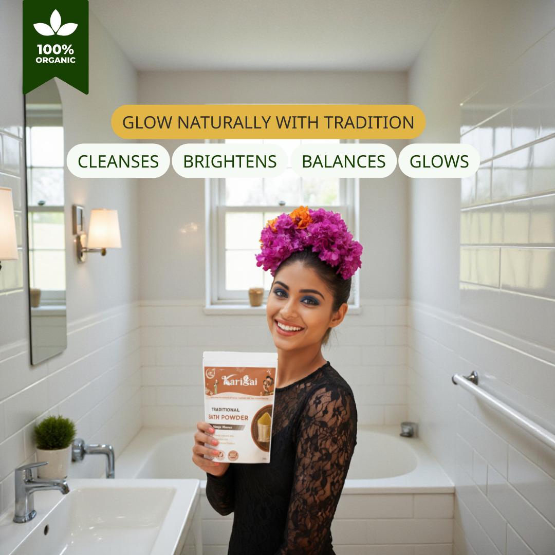 Nalangu Maavu - Herbal Bath Powder for Radiant, Smooth Skin