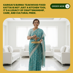 Burma Teakwood Fixed Idiyappam / Murukku /Thenkuzhal Kattai ( Single Disc – Non Removable )