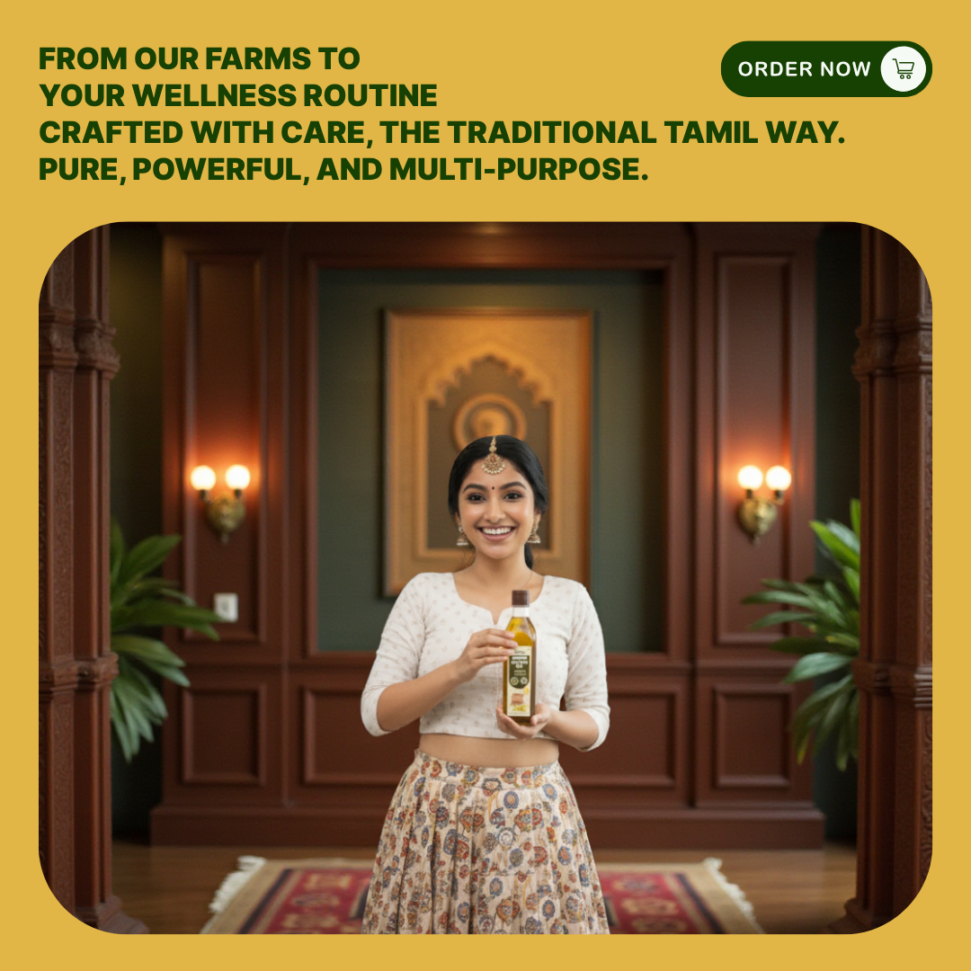 Edible Castor Oil – Nature’s Pure Multi-Purpose Elixir – 500 ml