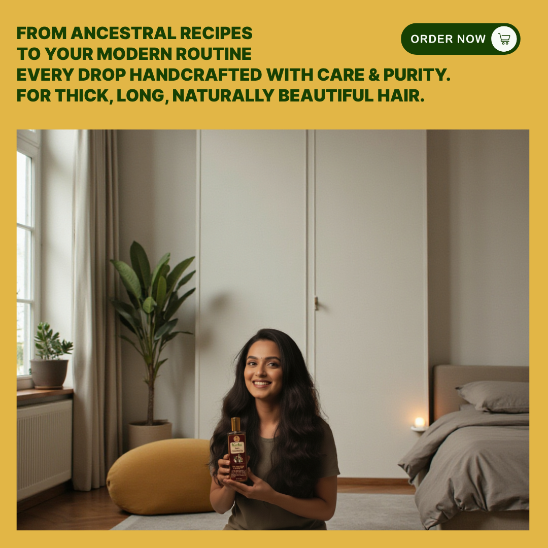 Herbal Hair Growth Oil – For Thick, Long & Strong Hair – 100 ml