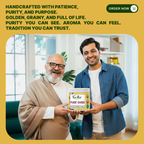 Pure Bilona Cow Ghee - Handcrafted & Aromatic