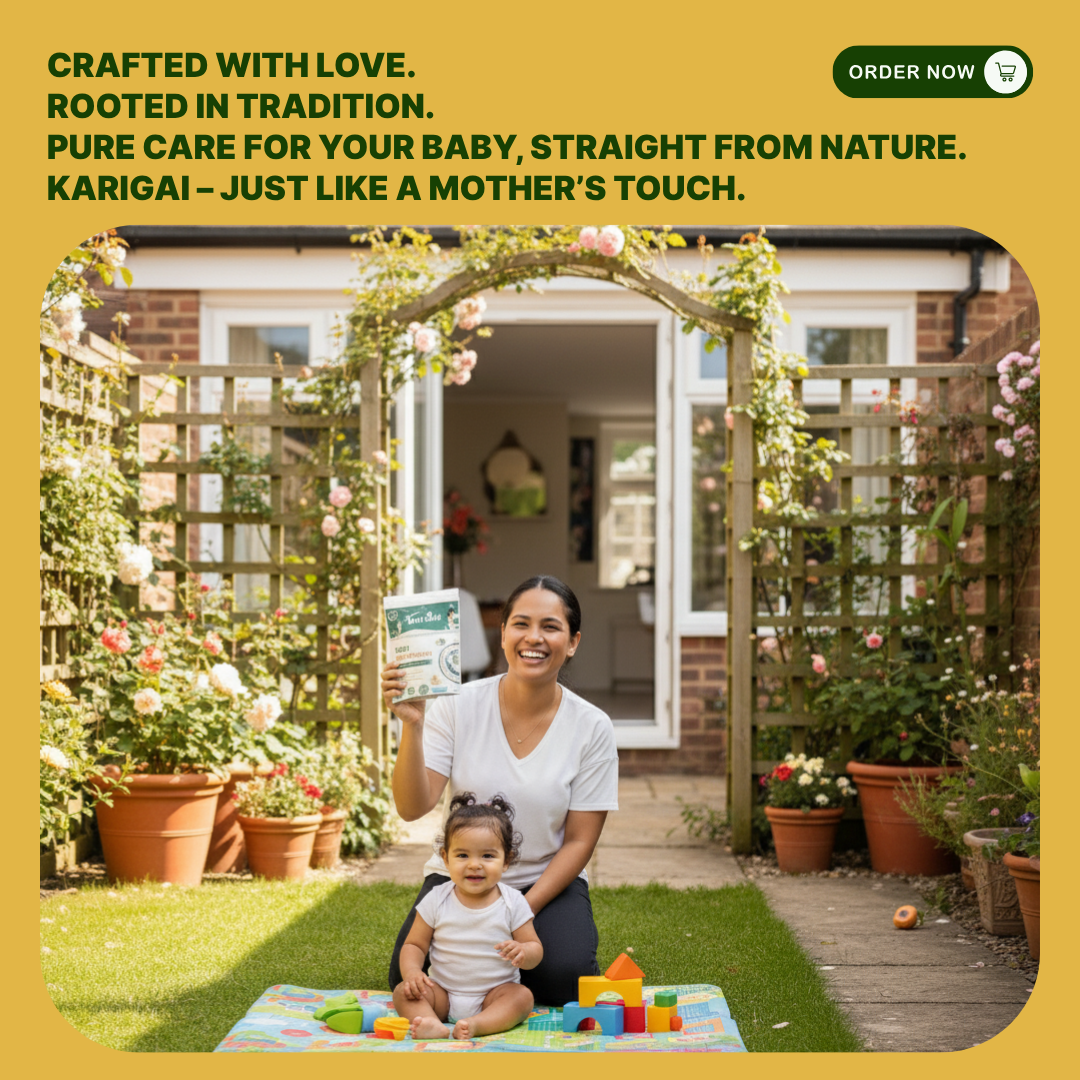 Pure & Gentle Herbal Baby Bath Powder