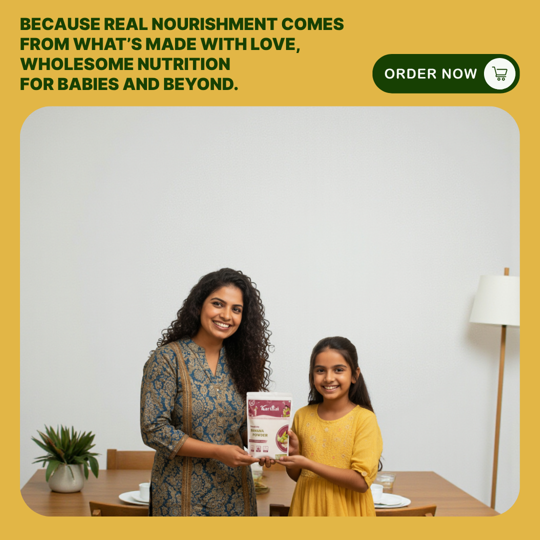 Raw Nendran Banana Powder