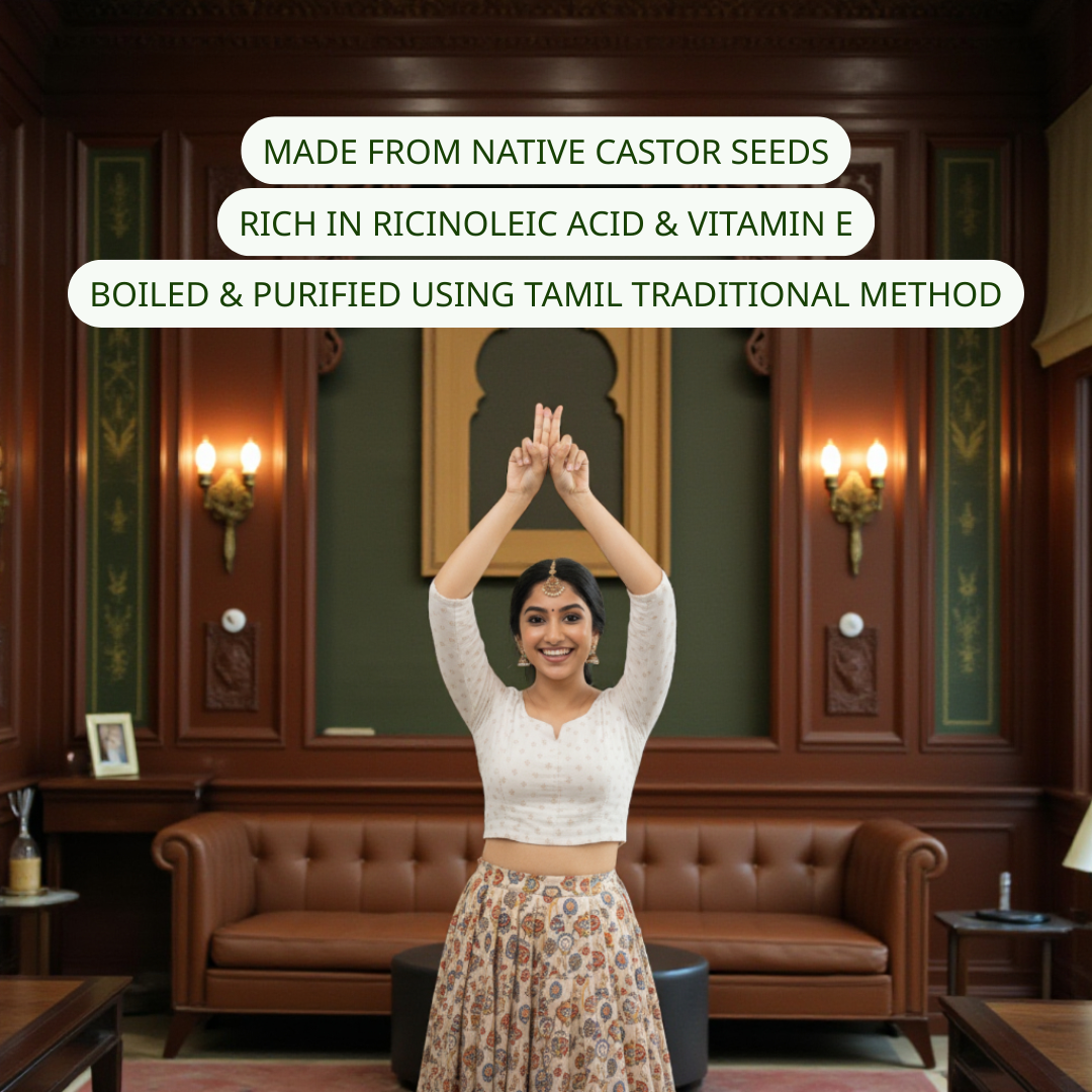 Edible Castor Oil – Nature’s Pure Multi-Purpose Elixir – 500 ml