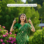 Sprouted Ragi Flour (Sprouted Finger Millet Flour)