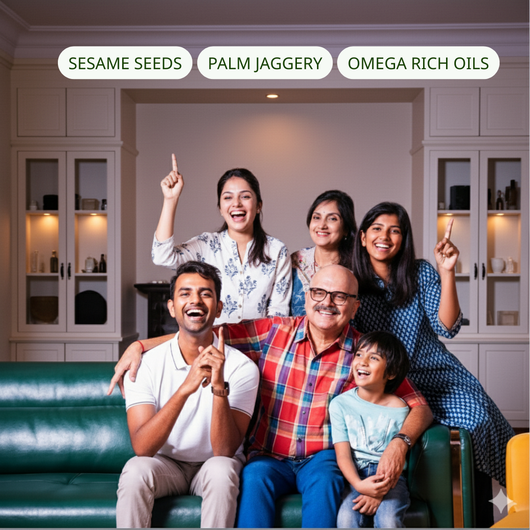 Sweet Sesame Balls (Ellu Urundai) - Only available in Tamil Nadu