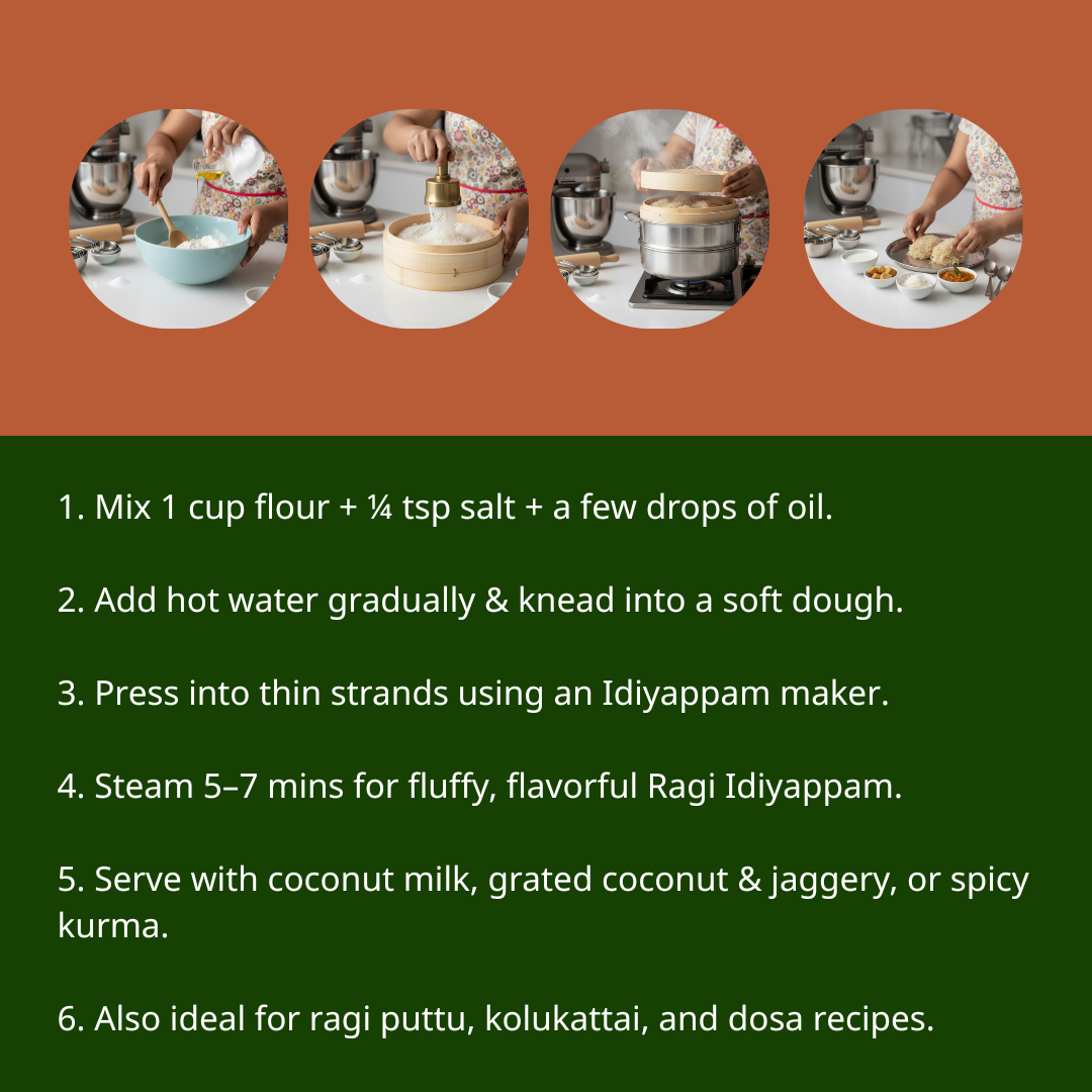 Ragi Idiyappam Flour