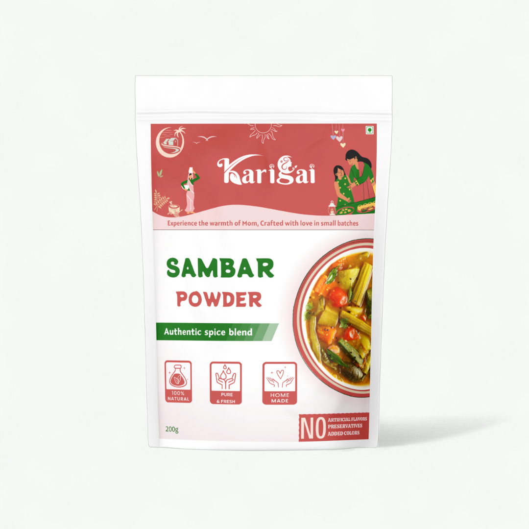 Karigai Traditional Sambar Powder – Authentic South Indian Spice