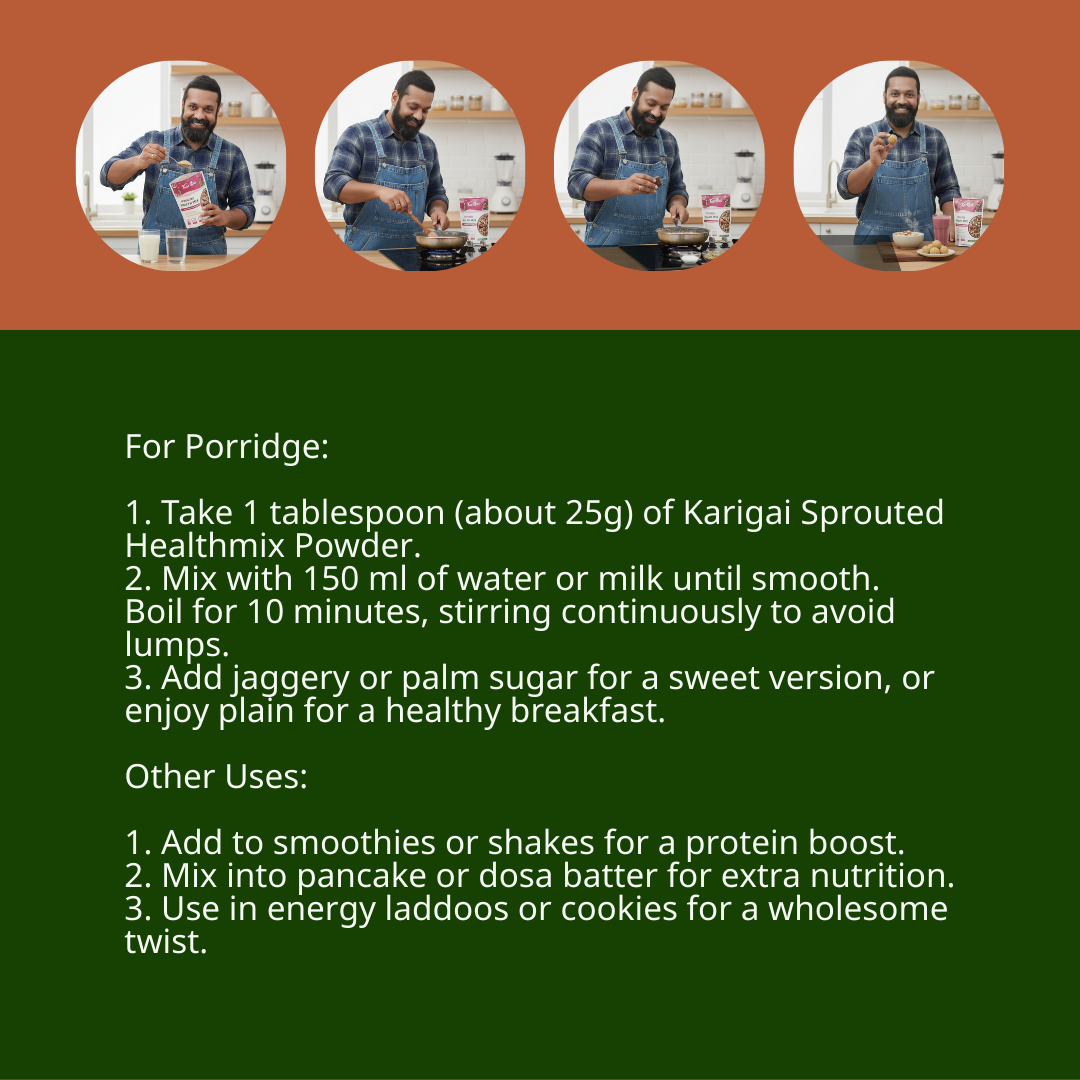 Sprouted Healthmix – The Power of Sprouted Nutrition in Every Spoon