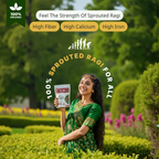 Sprouted Ragi Flour (Sprouted Finger Millet Flour)