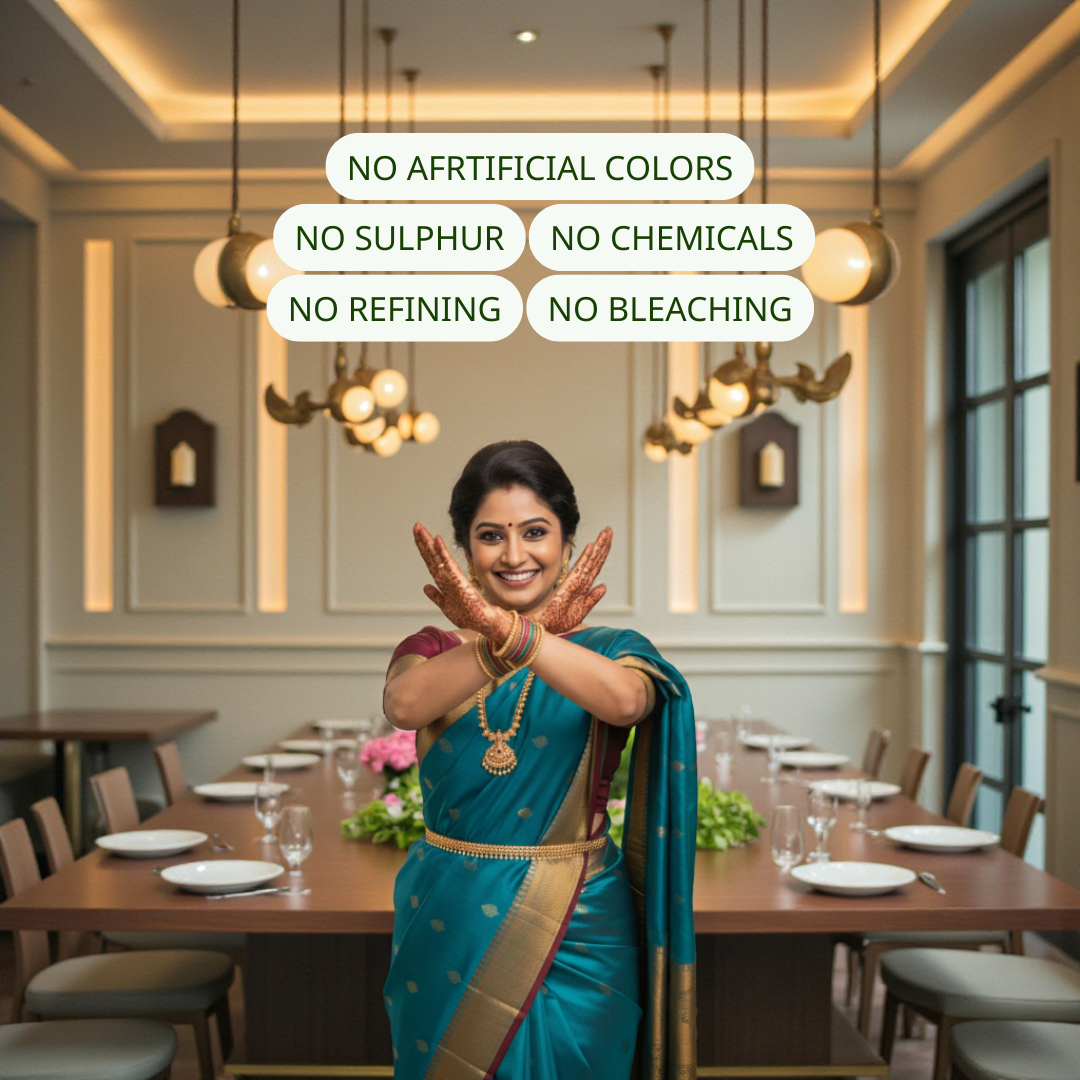 Sugarcane Jaggery Powder (Natural Brown Sugar)