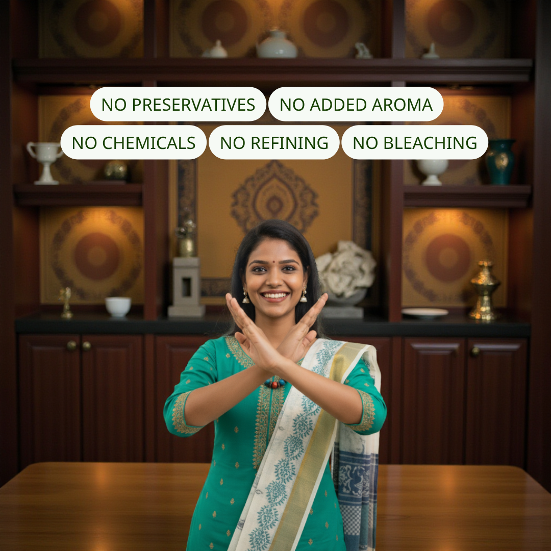 Wood Pressed Groundnut Oil – Pure, Nutty & Nutrient-Rich – 500 ml