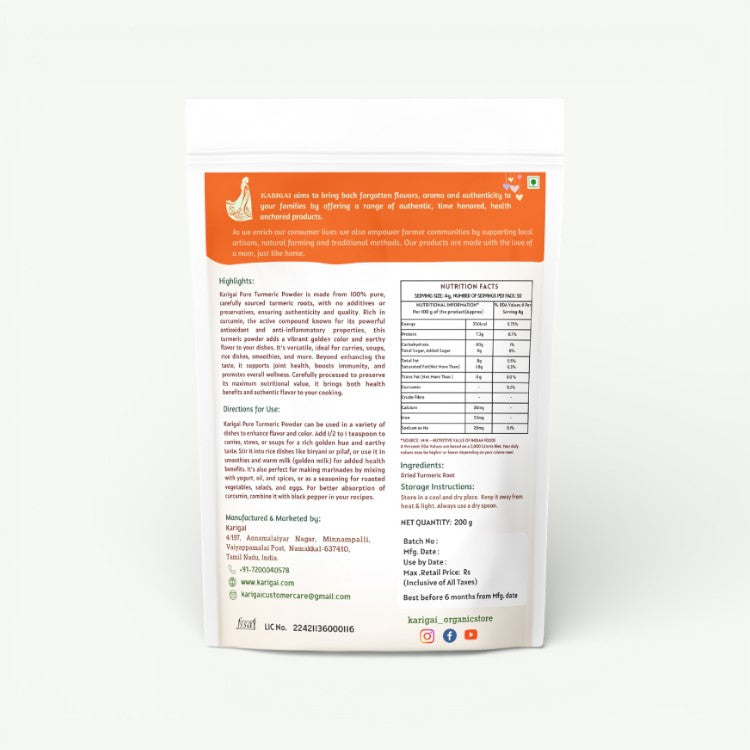 Turmeric Powder – Native Variety